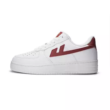 Кроссовки WARRIOR Skateboarding Shoes Unisex Low-top Red, белый/красный