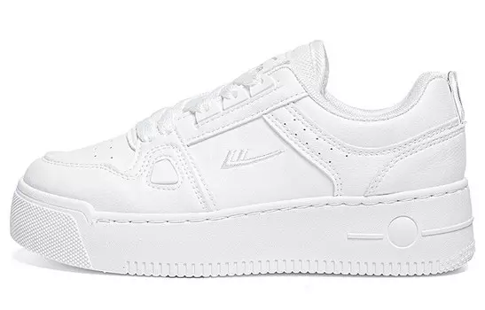 Кроссовки WARRIOR Skateboarding Shoes Unisex Low-top White, белый