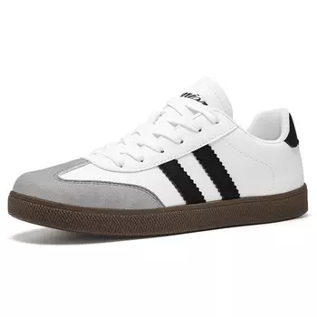 Кроссовки WARRIOR Skateboarding Shoes Unisex Low-top, бежевый/черный