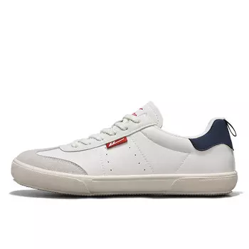 Кроссовки WARRIOR Skateboarding Shoes Unisex Low-top Beige/gray/blue, голубой