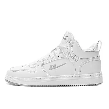 Кроссовки WARRIOR Skateboarding Shoes Unisex Mid-top, белый/голубой