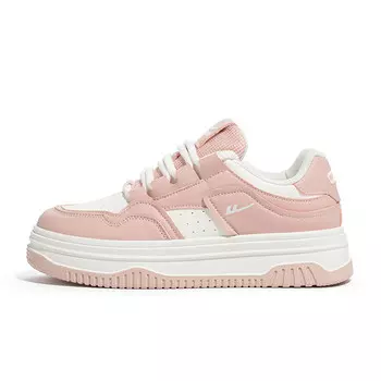 Кроссовки WARRIOR Skateboarding Shoes Women's Low-top Pink, розовый