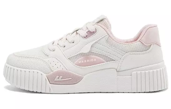 Кроссовки WARRIOR Skateboarding Shoes Women's Low-top Pink, розовый