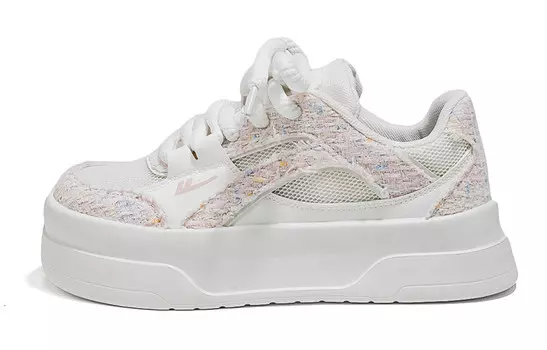 Кроссовки WARRIOR Skateboarding Shoes Women's Low-top Pink, розовый