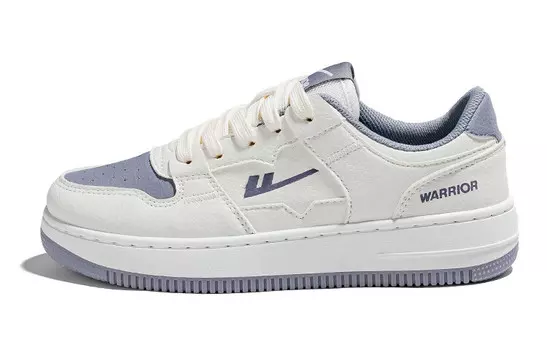 Кроссовки WARRIOR Skateboarding Shoes Women's Low-top Dark Gray, серый