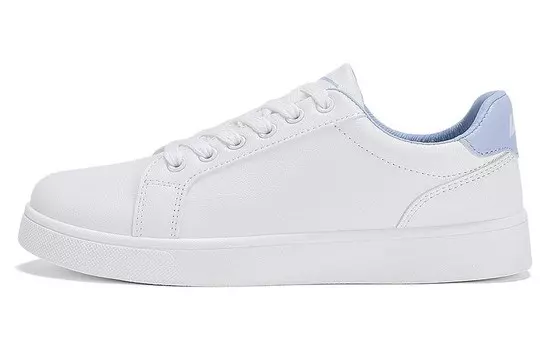 Кроссовки WARRIOR Skateboarding Shoes Women's Low-top Blue/white, белый/синий