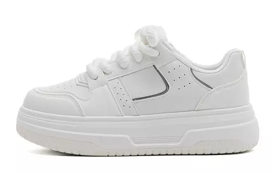 Кроссовки WARRIOR Skateboarding Shoes Women's Low-top, белый