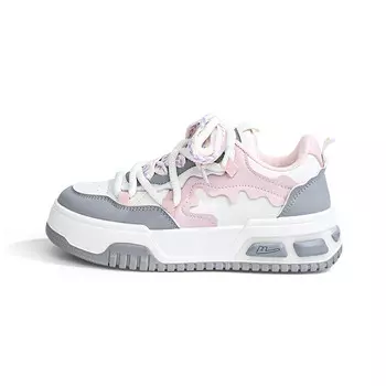 Кроссовки WARRIOR Skateboarding Shoes Women's Low-top, розовый