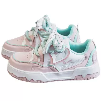 Кроссовки WARRIOR Skateboarding Shoes Women's Low-top, цвет Cherry Blossom Pink