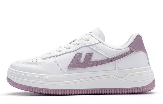 Кроссовки WARRIOR Skateboarding Shoes Women's Low-top Purple, фиолетовый