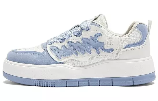 Кроссовки WARRIOR Skateboarding Women's Low-top, бежевый/синий