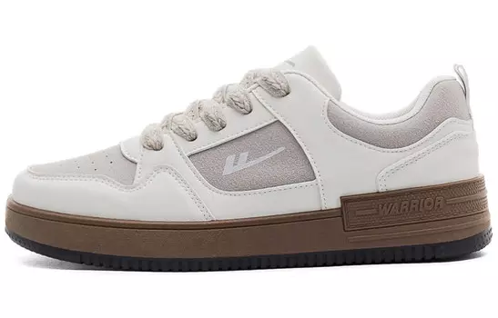 Кроссовки WARRIOR Wing Series Skateboarding Shoes Unisex Low-top, черный/белый