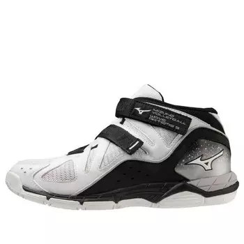 Кроссовки wave artemis 5 'white black' Mizuno, белый