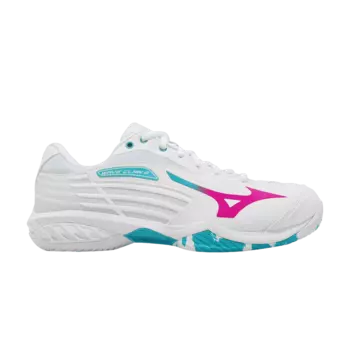 Кроссовки Wave Claw 2 Wide 'White Fuchsia Blue', белый