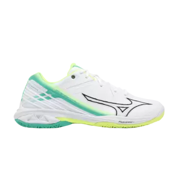Кроссовки Wave Claw 3 Wide, цвет White Neo Lime