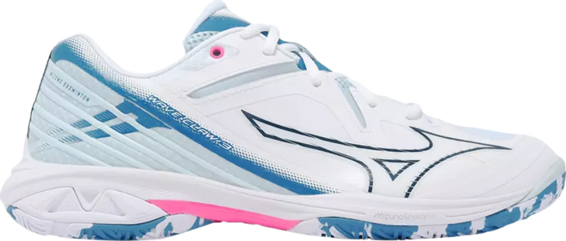 Кроссовки Wave Claw 3 Wide 'White Sailor Blue', белый