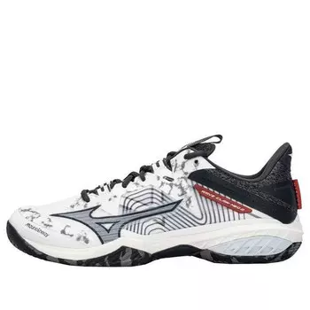 Кроссовки wave claw neo 2 'black white' Mizuno, черный