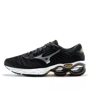Кроссовки wave creation black Mizuno, черный