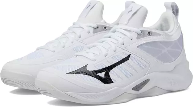 Кроссовки Wave Dimension Mizuno, цвет White/Black