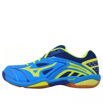 Кроссовки wave fang ss 'blue' Mizuno, синий