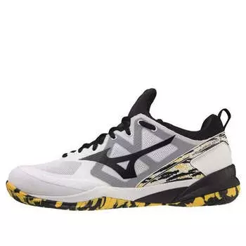 Кроссовки wave fang zero 'black white yellow' Mizuno, белый