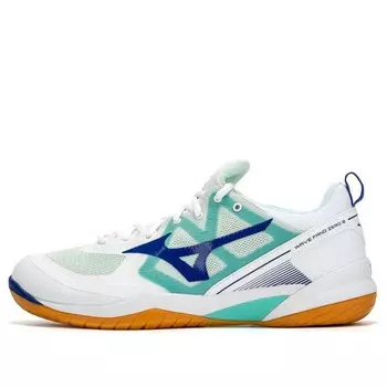 Кроссовки wave fang zero 'white teal orange' Mizuno, белый