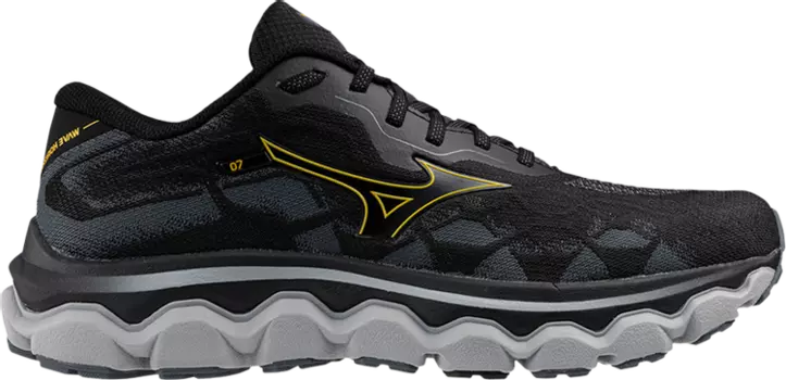 Кроссовки Wave Horizon 7 2E Wide 'Black Citrus', черный