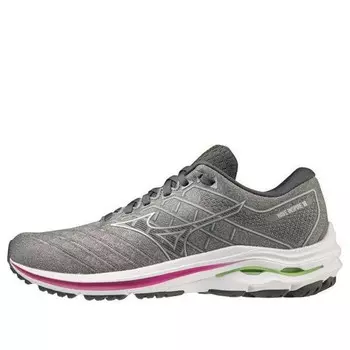 Кроссовки wave inspire 18 'gray white' Mizuno, серый