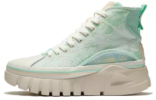 Кроссовки Wave Lifestyle женские с высоким берцем Young Leaf Green/сияющий синий Lining