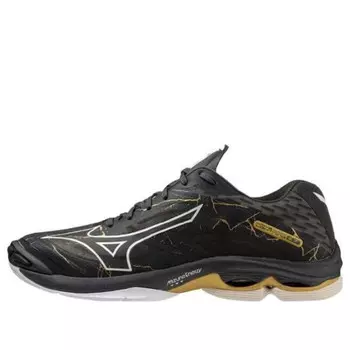 Кроссовки wave lightning z7 'black' Mizuno, черный