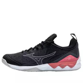 Кроссовки wave luminous 2 'black red' Mizuno, черный
