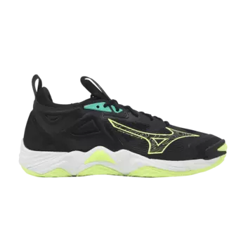 Кроссовки Wave Momentum 3, цвет Black Neo Lime