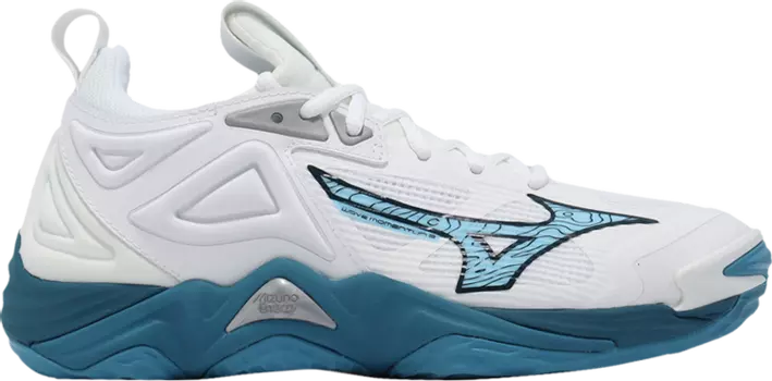 Кроссовки Wave Momentum 3 'White Sailor Blue', белый