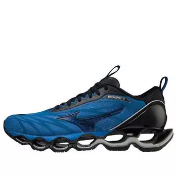 Кроссовки wave prophecy 11 'blue black' Mizuno, синий