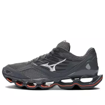 Кроссовки wave prophecy 13s 'black orange' Mizuno, черный