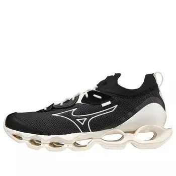 Кроссовки wave prophecy b 'black white' Mizuno, черный