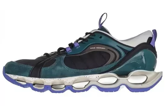 Кроссовки Wave Prophecy Beta 2 Graphpaper Mizuno, зеленый/черный