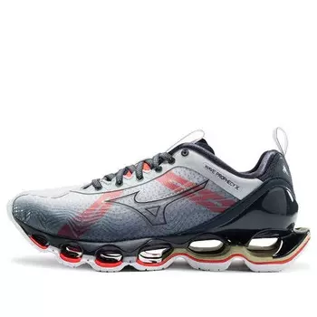 Кроссовки wave prophecy x 10 'grey red' Mizuno, серый