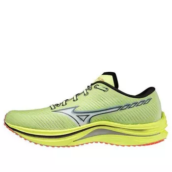 Кроссовки wave rebellion 'lime green' Mizuno, желтый