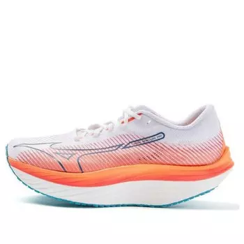 Кроссовки wave rebellion pro 'white orange' Mizuno, белый