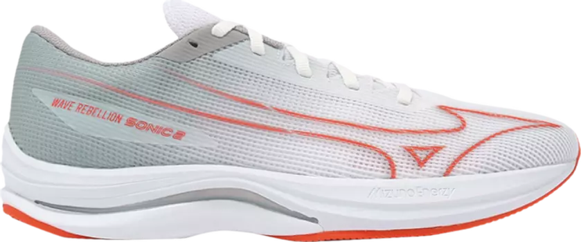 Кроссовки Wave Rebellion Sonic 2 'White Hot Coral Harbor Mist', серый