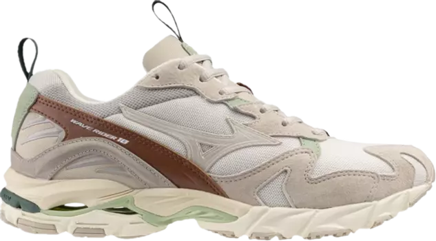 Кроссовки Wave Rider 10 Premium 'Silver Cloud White Sand', серый