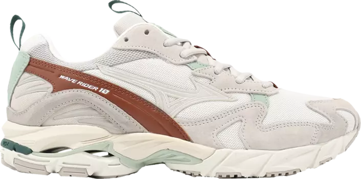 Кроссовки Wave Rider 10 Premium 'Silver Cloud White Sand', кремовый