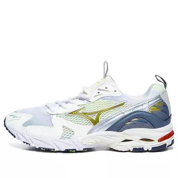 Кроссовки wave rider 10 'silver cloud sunstruck' Mizuno, белый