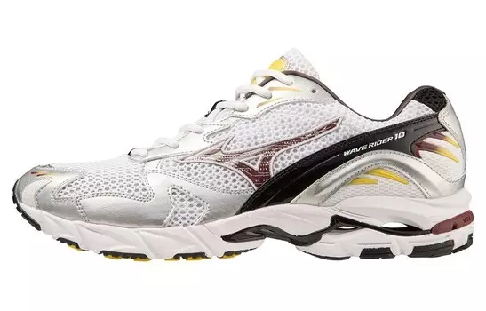 Кроссовки Wave Rider 10 'White Cabernet' Mizuno