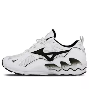 Кроссовки wave rider 1 'white black' Mizuno, белый