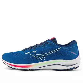 Кроссовки wave rider 25 'indigo diva pink' Mizuno, синий