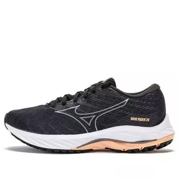 Кроссовки wave rider 26 'black pink' Mizuno, черный