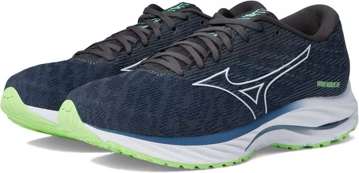 Кроссовки Wave Rider 26 Mizuno, цвет China Blue/White