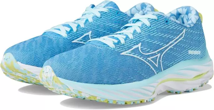 Кроссовки Wave Rider 26 Roxy Mizuno, цвет Atomizer/White